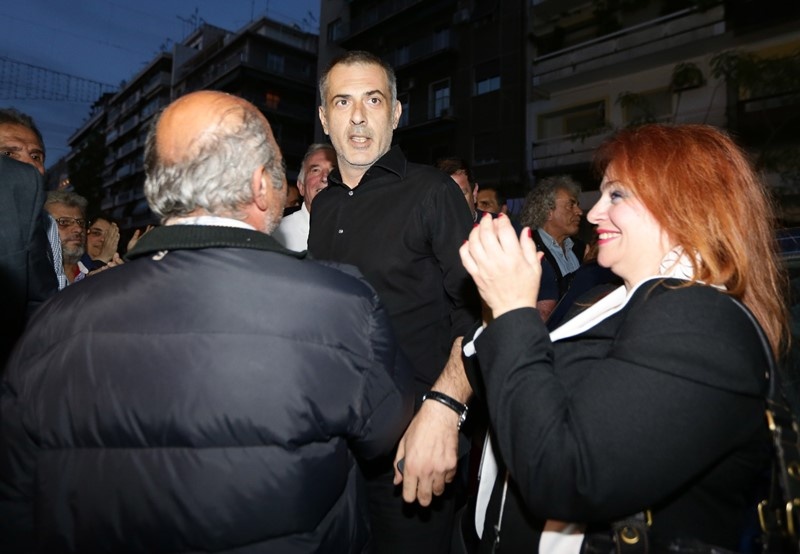 Εκλογές 2014: Πανηγυρισμοί στο εκλογικό κέντρο του Μώραλη (photos)