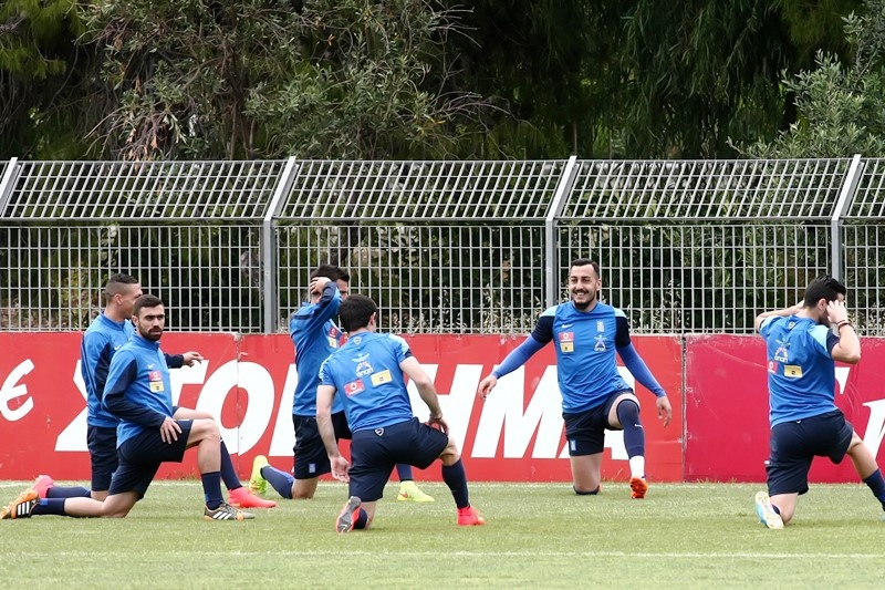 Ελλάδα: Με… γκρουπ οι προπονήσεις (photos)