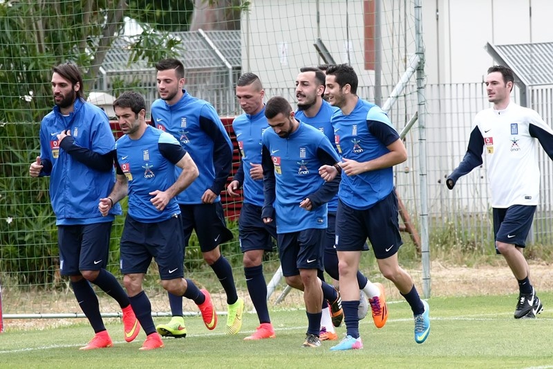Ελλάδα: Με… γκρουπ οι προπονήσεις (photos)