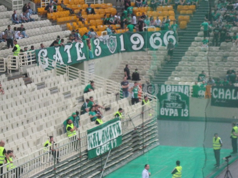 Παναθηναϊκός: «Ντύνεται» το ΟΑΚΑ (photos)