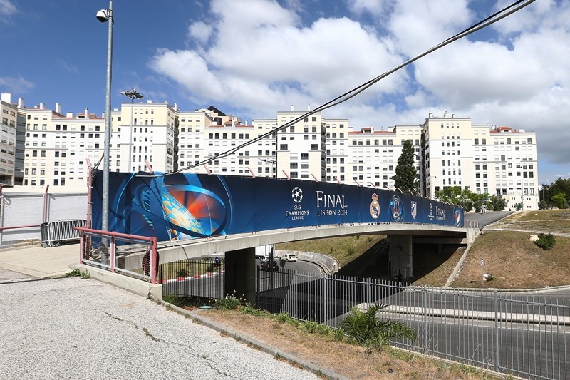 Champions League: Έτοιμο το γήπεδο (photos)