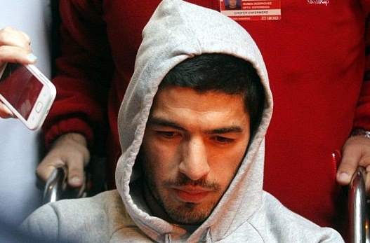 Εθνική Ουρουγουάης: Σε καροτσάκι ο Σουάρεζ (photos+videos)