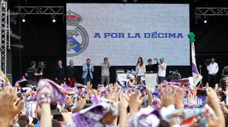 Ρεάλ Μαδρίτης: Χαμός στη Λισαβόνα, γιγαντοοθόνη στο «Μπερναμπέου» (photos)