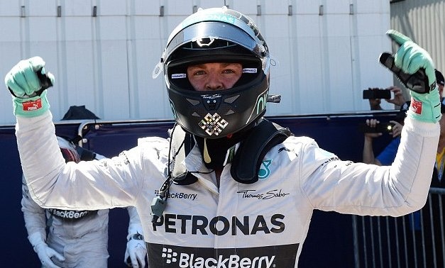 Μερσέντες: Τη γλίτωσε ο Ρόζμπεργκ (photos+videos)