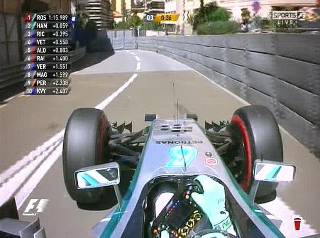 Μερσέντες: Τη γλίτωσε ο Ρόζμπεργκ (photos+videos)