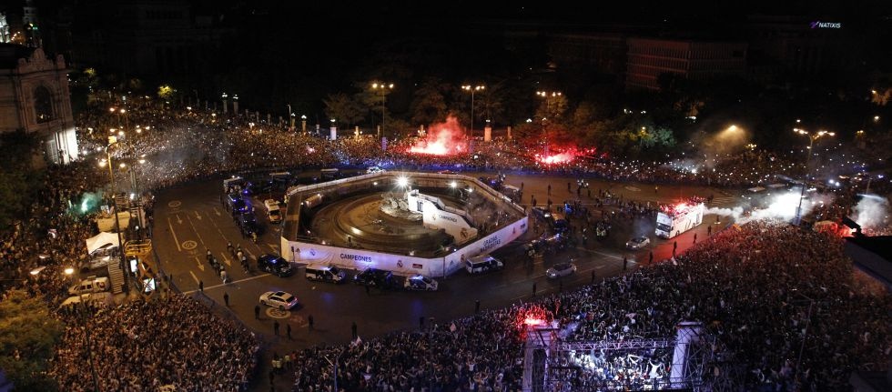 «Κάηκε» η Μαδρίτη για τη Βασίλισσα (photos+videos)
