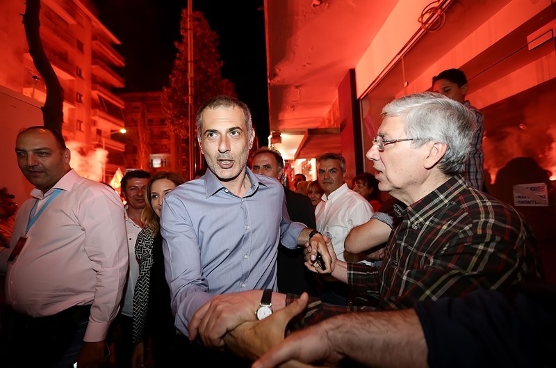 Εκλογές 2014: Πανηγυρισμοί για Μώραλη στον Πειραιά (photos)