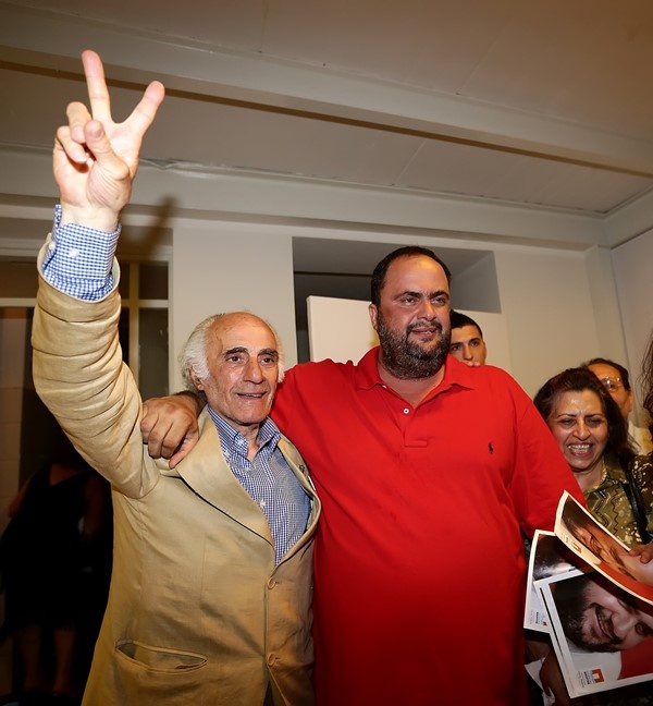 Εκλογές 2014: Πανηγυρισμοί για Μώραλη στον Πειραιά (photos)