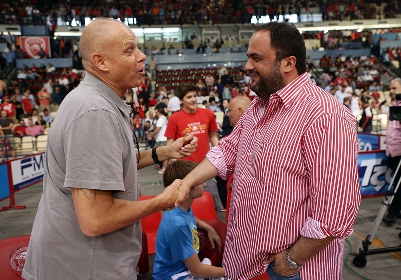 Ολυμπιακός: Στο ΣΕΦ ο Μαρινάκης (photos)