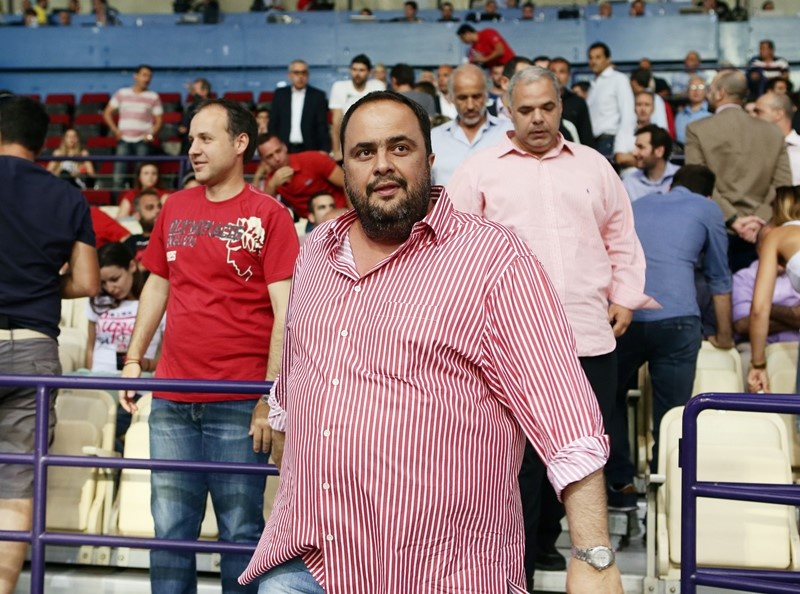 Ολυμπιακός: Στο ΣΕΦ ο Μαρινάκης (photos)