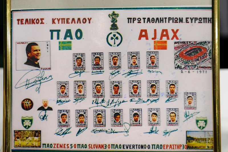 Παναθηναϊκός: «Περήφανοι για Γουέμπλεϊ και Πούσκας» (photos)