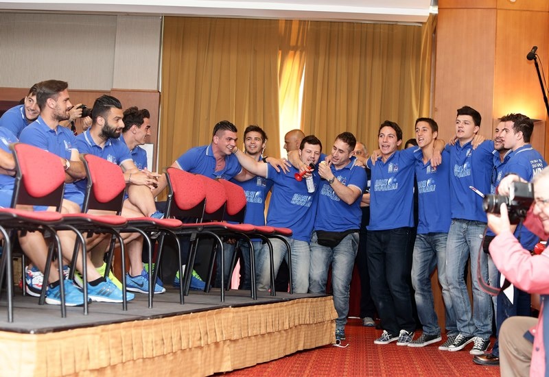 Μουντιάλ 2014: Η εκδήλωση αναχώρησης της Ελλάδας (photos)