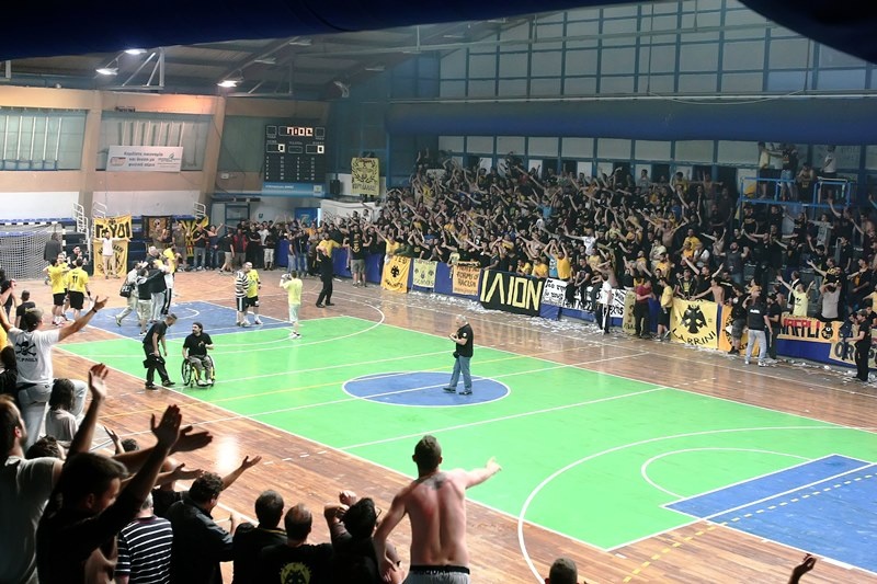 ΑΕΚ-Διομήδης: Τα επεισόδια καρέ-καρέ (photos)