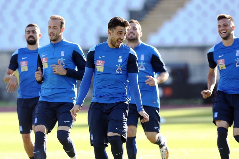 Εθνική Ελλάδας: Σε χαλαρούς ρυθμούς η προπόνηση (photos)