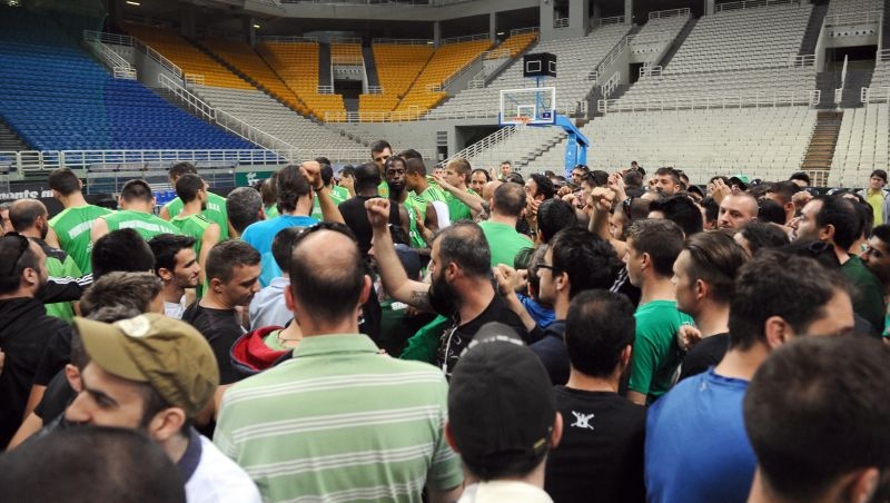 Παναθηναϊκός: Μια γροθιά για την ισοφάριση! (photos)
