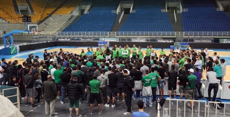 Παναθηναϊκός: Μια γροθιά για την ισοφάριση! (photos)