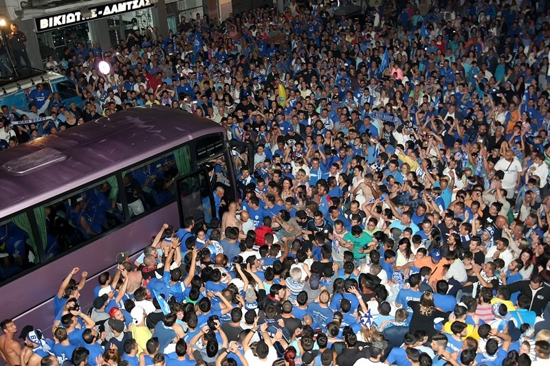 Νίκη Βόλου: Αποθέωση για τους «ήρωες» (photos)