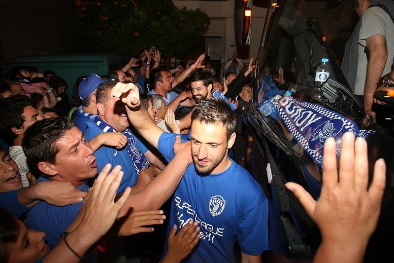 Νίκη Βόλου: Αποθέωση για τους «ήρωες» (photos)