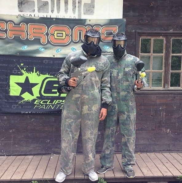 Παναθηναϊκός: Για paintball ο Αμπέντ (photo)