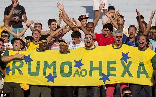 Μουντιάλ 2014: Φουλάρει η Βραζιλία(photos)