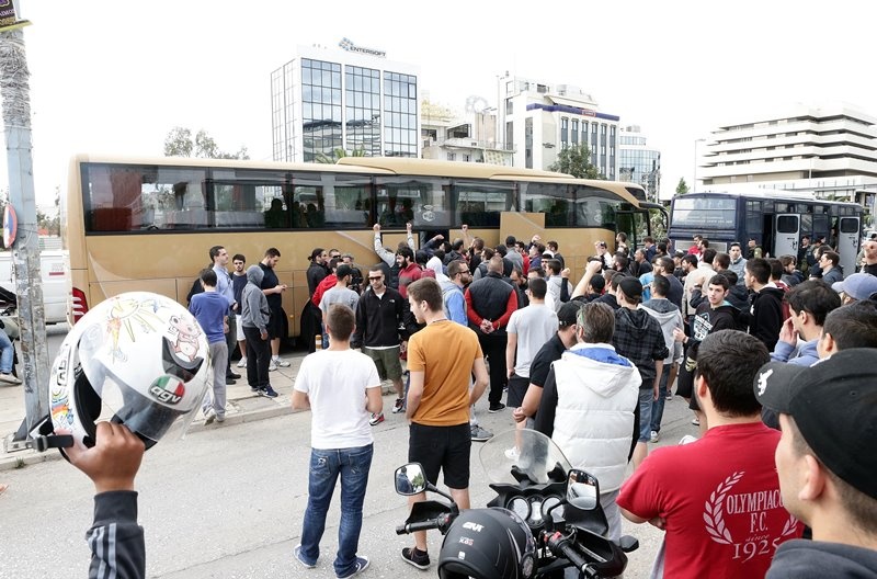 Ολυμπιακός: Με Αγγελόπουλο και «ντόπες» στο ΟΑΚΑ (photos)