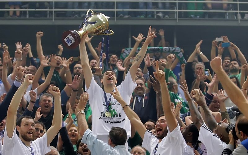 Παναθηναϊκός: Η απονομή του τροπαίου (photos)