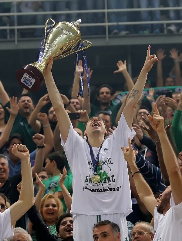 Παναθηναϊκός: Η απονομή του τροπαίου (photos)