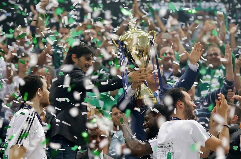 Παναθηναϊκός: Η απονομή του τροπαίου (photos)