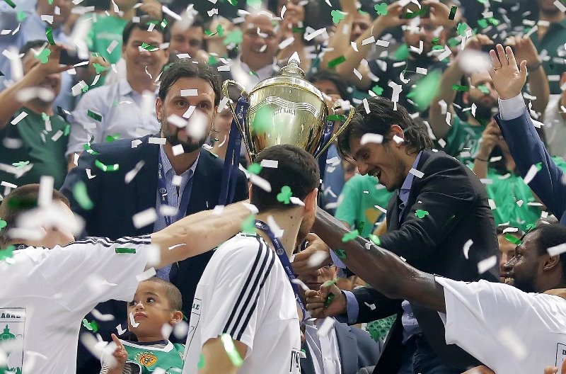 Παναθηναϊκός: Η απονομή του τροπαίου (photos)