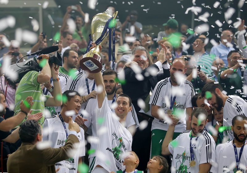 Παναθηναϊκός: Η απονομή του τροπαίου (photos)