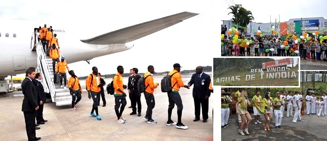 Mundial 2014: Στη Βραζιλία η Ακτή Ελεφαντοστού (video+photos)