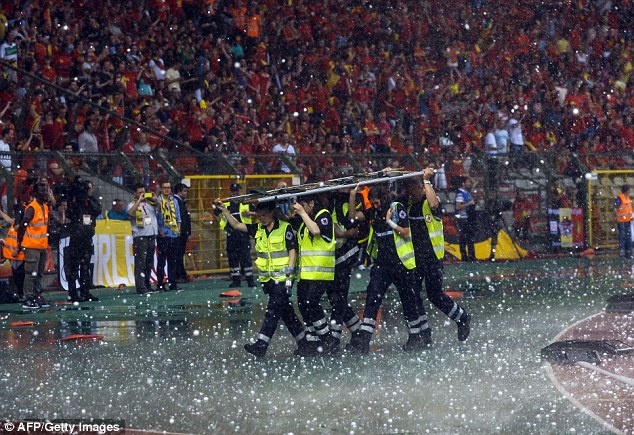 Μουντιάλ 2014: Νίκησε και το χαλάζι το Βέλγιο (video+photos)