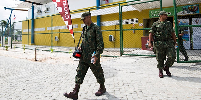 Μουντιάλ 2014: Βόμβα στη βάση της Κροατίας! (photos)