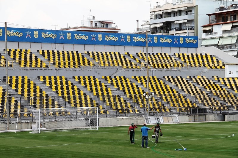 Τα... καρφιά στο «Κλ. Βικελίδης» (photos)
