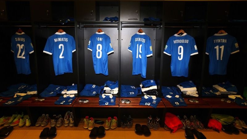 Ελλάδα – Κολομβία: Μέσα από τα αποδυτήρια! (photos)