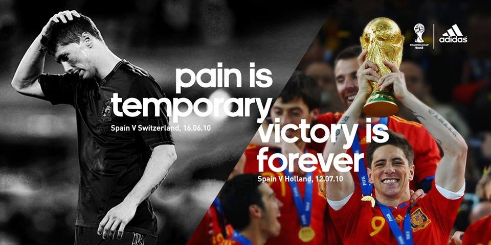 Μουντιάλ 2014: Το απίστευτο μήνυμα της adidas για την Ισπανία (photo)