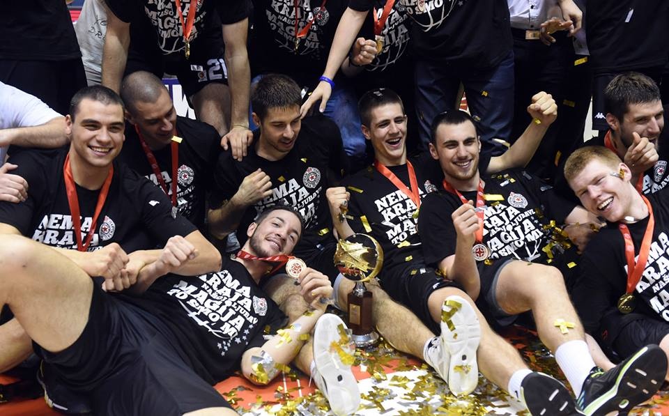 Παρτιζάν: Οι πανηγυρισμοί για τον τίτλο (photos+video)