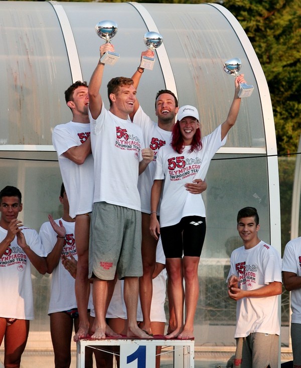 Ολυμπιακός: Οι πανηγυρισμοί για το 55ο πρωτάθλημα (photos)