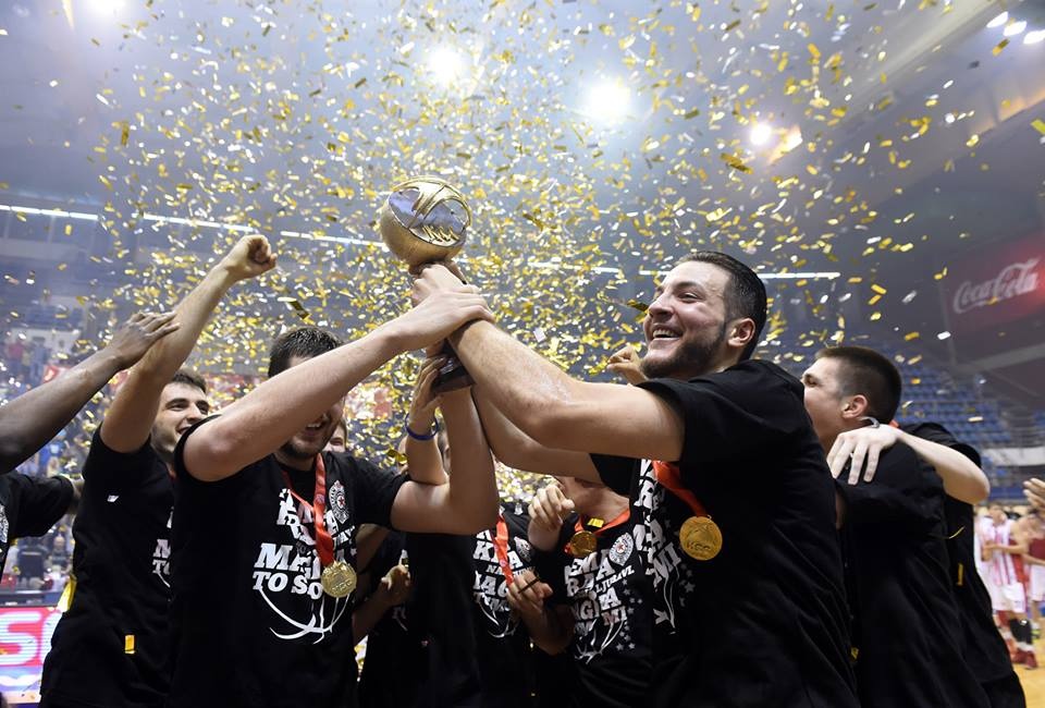 Παρτιζάν: Οι πανηγυρισμοί για τον τίτλο (photos+video)
