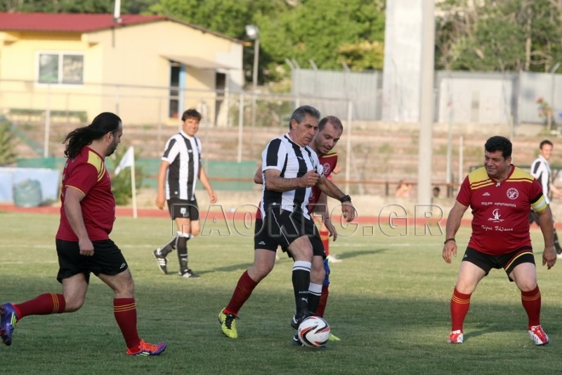 ΠΑΟΚ: Τίμησαν τον Ποικιλίδη οι παλαίμαχοι (photos)