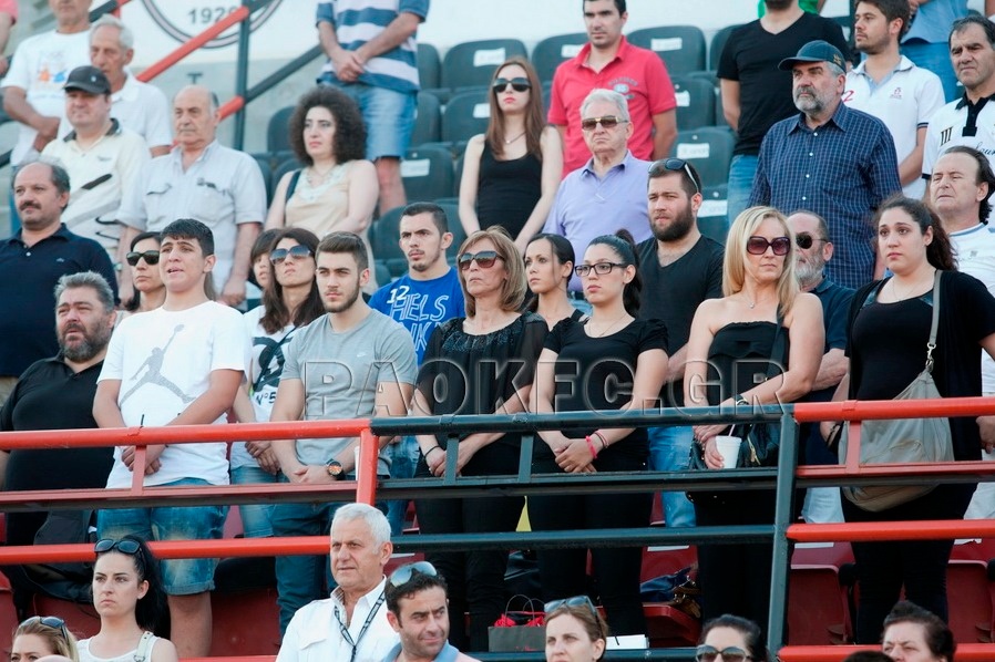 ΠΑΟΚ: Τίμησαν τον Ποικιλίδη οι παλαίμαχοι (photos)