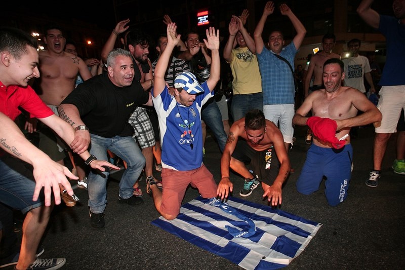 Ελλάδα – Ακτή Ελεφαντοστού: Όλοι στους δρόμους! (photos)