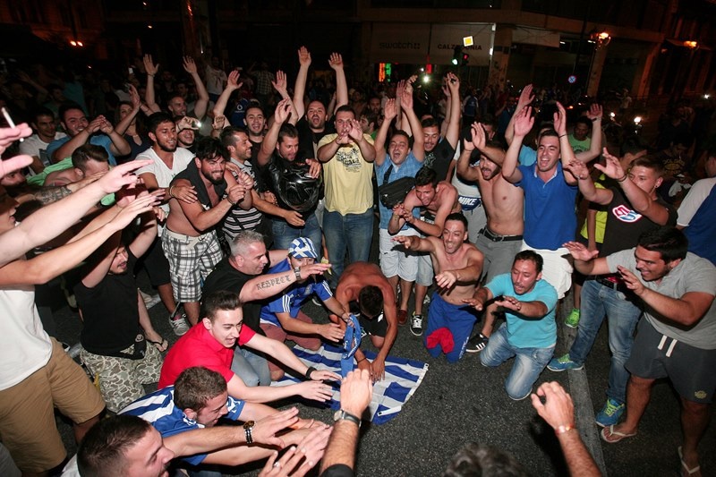 Ελλάδα – Ακτή Ελεφαντοστού: Όλοι στους δρόμους! (photos)