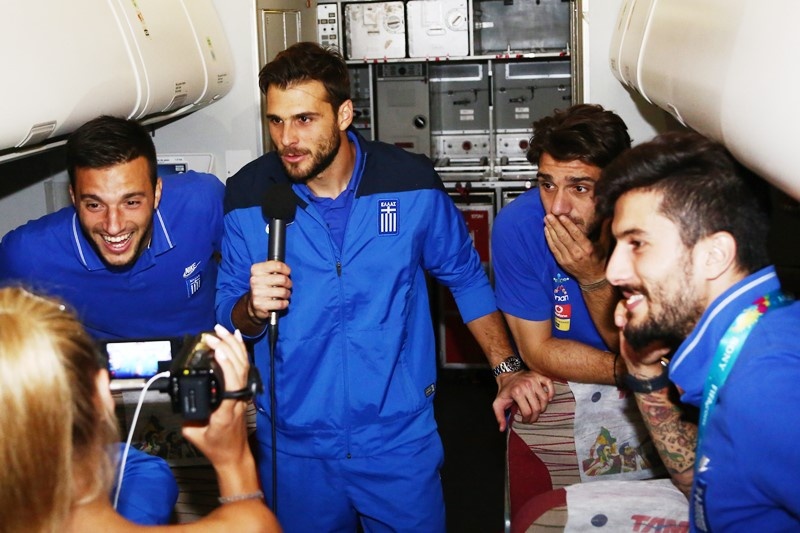 Ελλάδα – Ακτή Ελεφαντοστού: Επιστροφή με... κέφι και υποδοχή (photos)