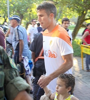 Μουντιάλ 2014: Πήγαν για μπάνιο οι Ολλανδοί (photos)
