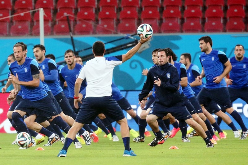 Ελλάδα - Κόστα Ρίκα: Στιγμές από την προπόνηση της Εθνικής (photos)