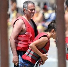 Ζοσέ Μουρίνιο: Τζετ σκι στη Μύκονο οικογενειακώς (photos)