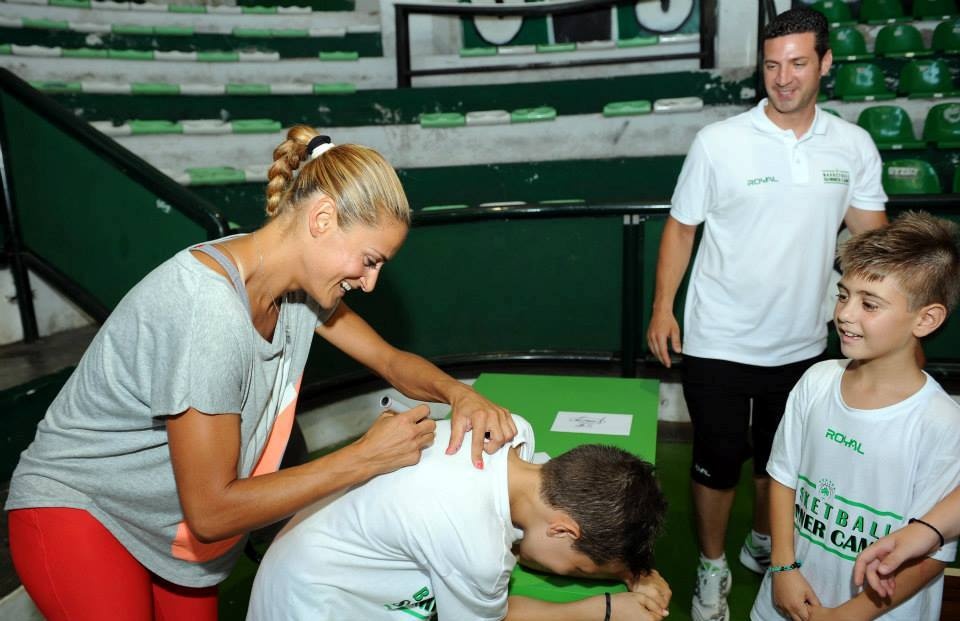 Παναθηναϊκός: Η Κωστάκη στο Basketball Summer Camp (photos)
