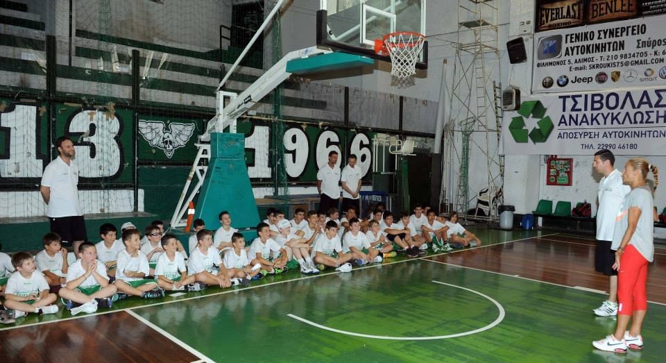 Παναθηναϊκός: Η Κωστάκη στο Basketball Summer Camp (photos)