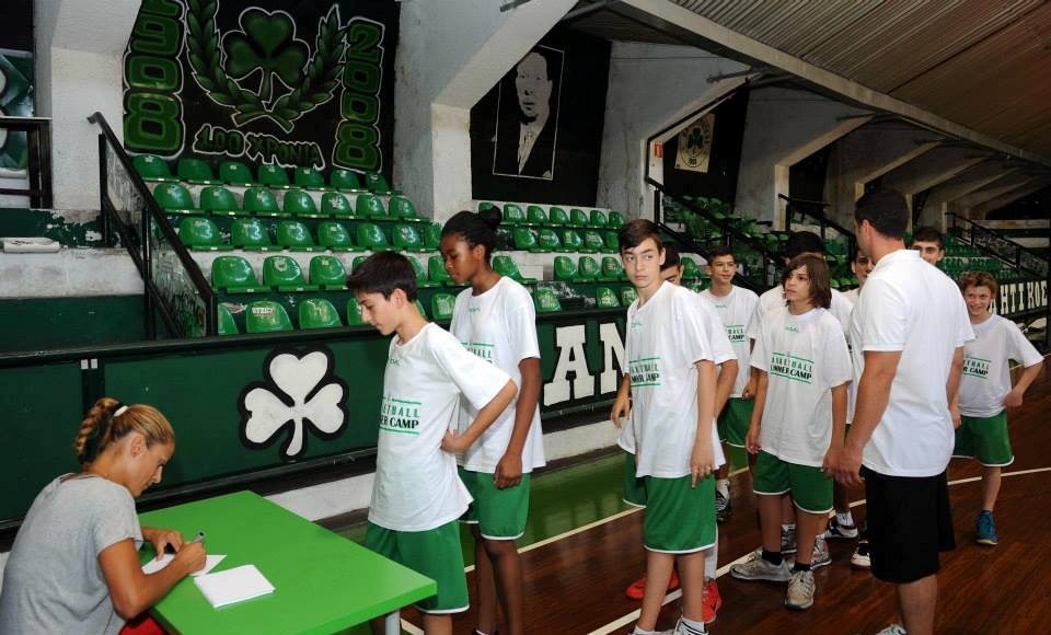 Παναθηναϊκός: Η Κωστάκη στο Basketball Summer Camp (photos)
